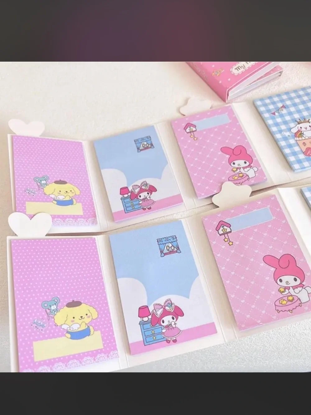 $3 My Melody folding memo pad $3 WHEN BUNDLED WITH 3 OR MORE ITEMS